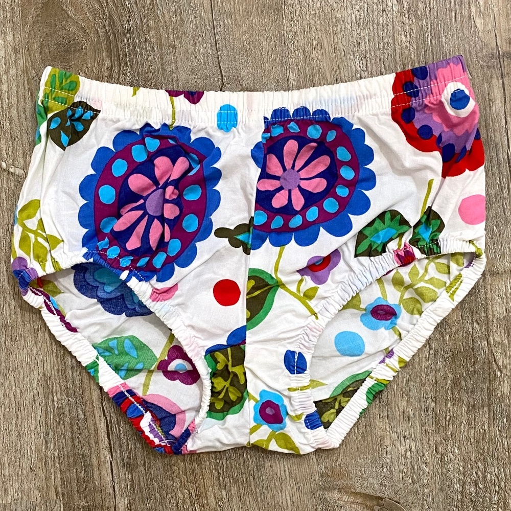 LAST CALL! Hanna Andersson Girls Floral Bloomers Size 90 (3T)